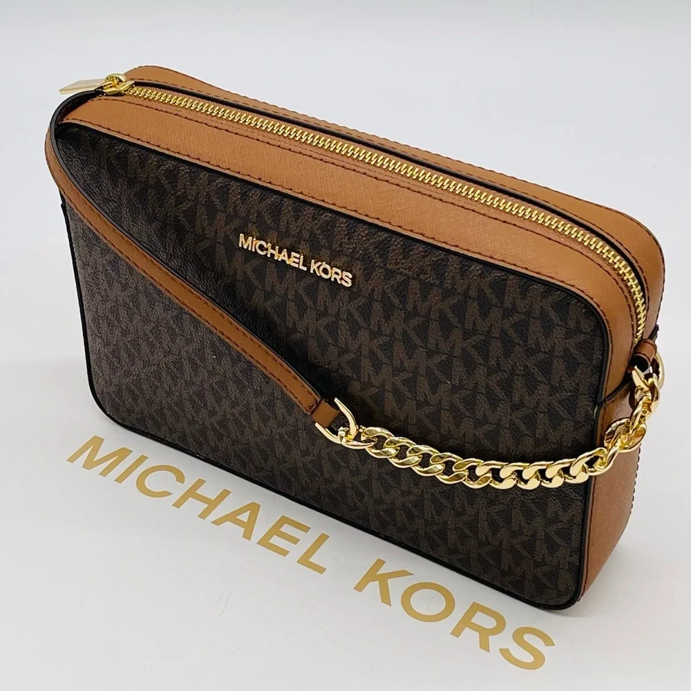 Michael Kors EW Crossbody Bag Brown